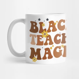 Black Teacher Magic Mug